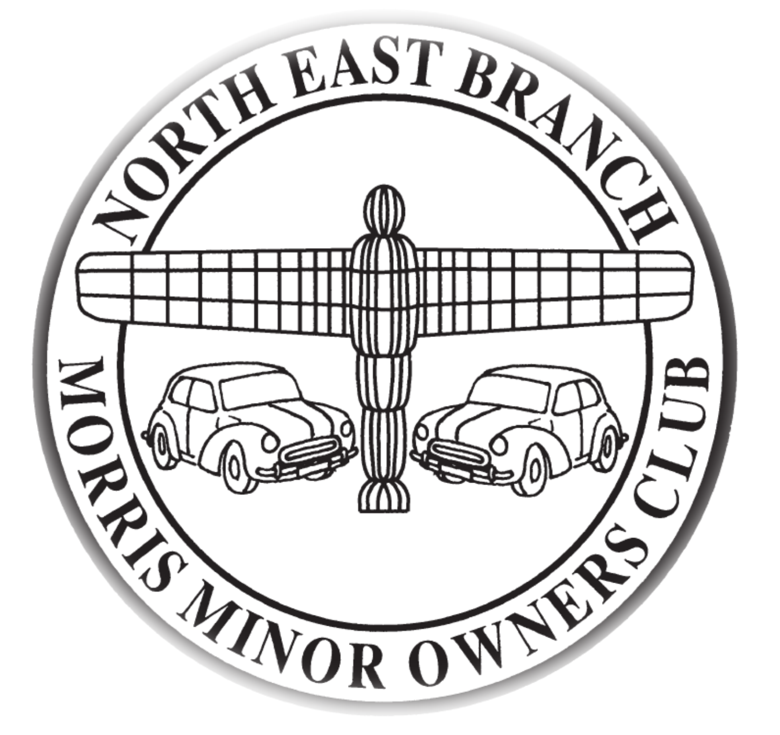 North East Branch Morris Minor Owners Club emblem